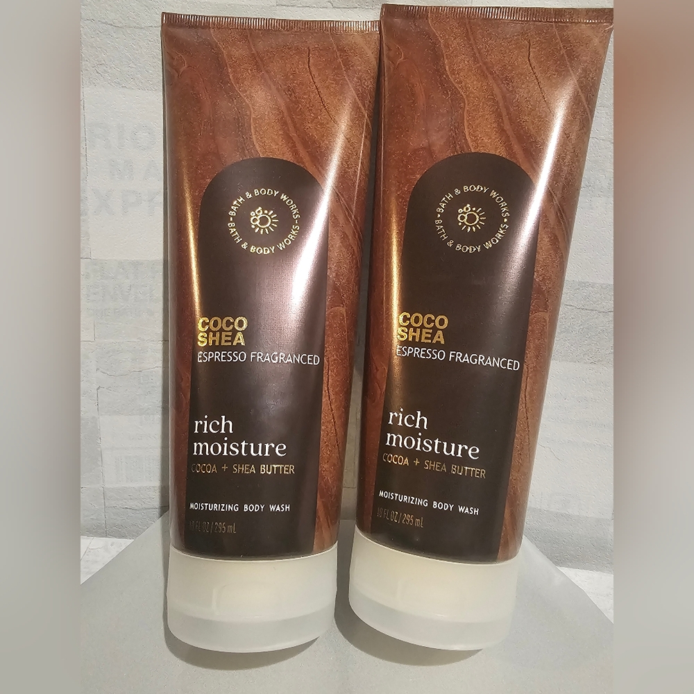 2 full size - Bath and Body Works Coco Shea Body Wash